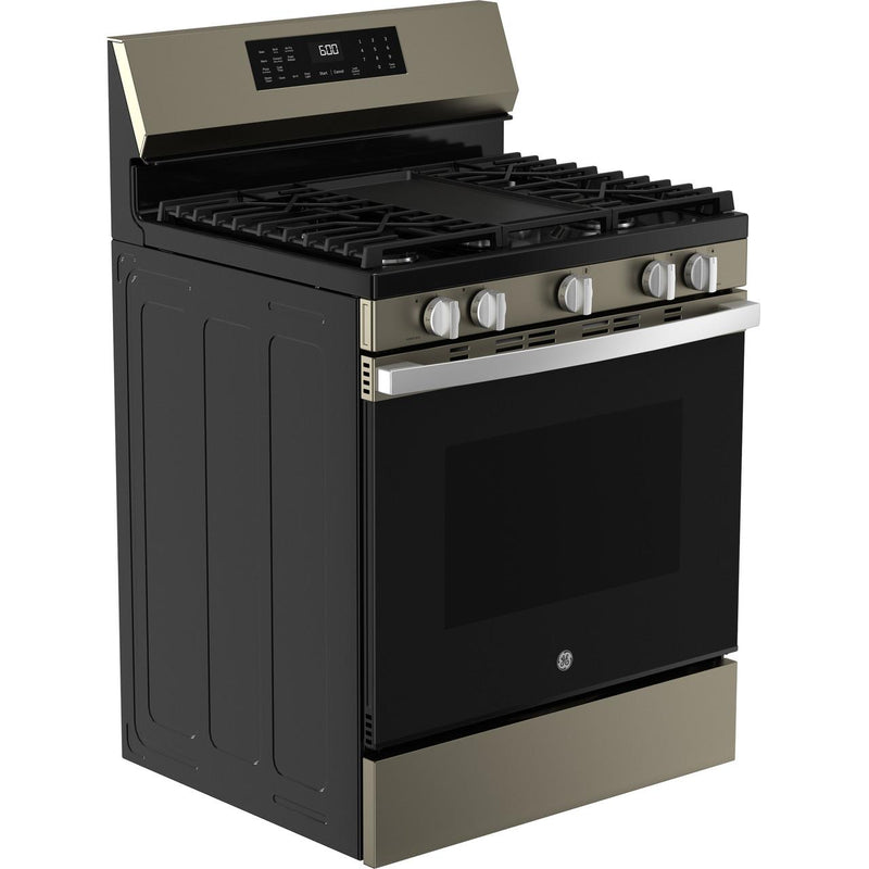 GE 30-inch Freestanding Gas Range with Convection Technology GGF600AVES IMAGE 5