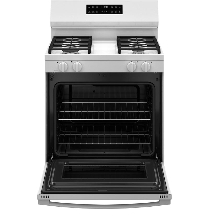 GE 30-inch Freestanding Gas Range with SmartHQ™ GGF400PVWW IMAGE 3
