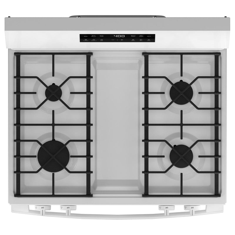 GE 30-inch Freestanding Gas Range with SmartHQ™ GGF400PVWW IMAGE 4