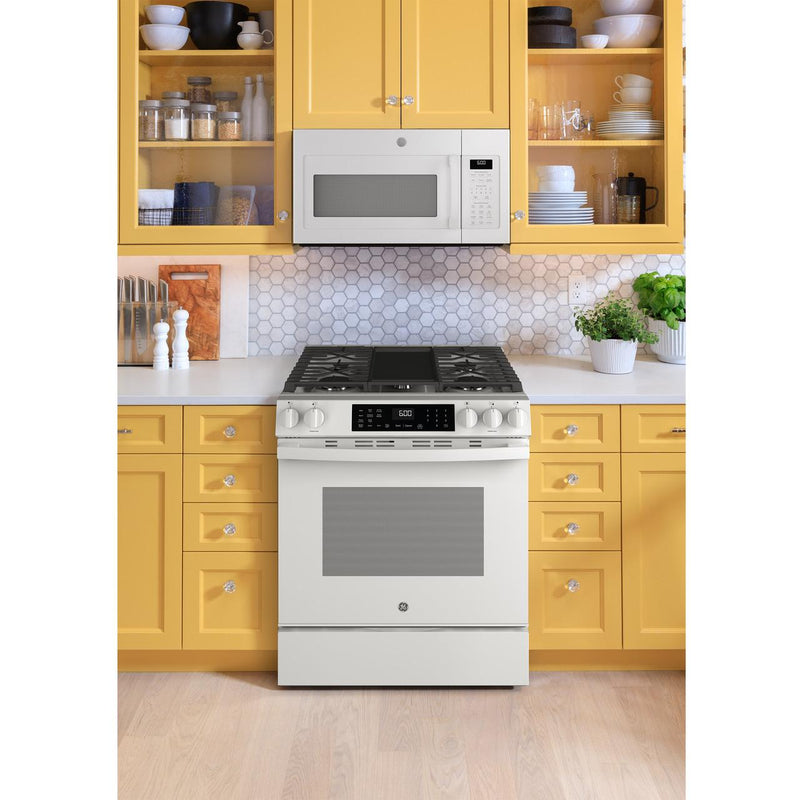 GE 30-inch Slide-in Gas Range with WiFi GGS600AVWW IMAGE 16