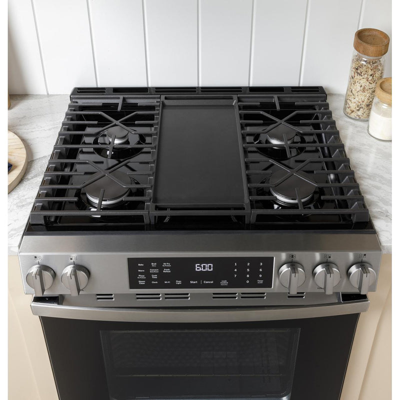 GE 30-inch Freestanding Gas Range with Convection Technology GGF600AVSS IMAGE 11