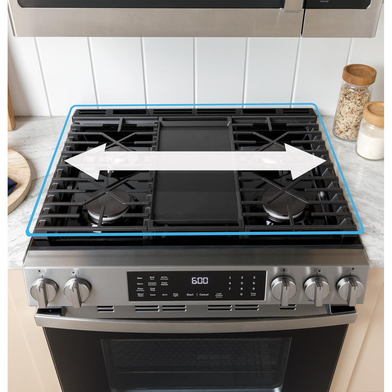 GE 30-inch Freestanding Gas Range with Convection Technology GGF600AVSS IMAGE 13