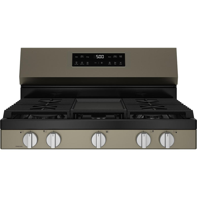 GE 30-inch Freestanding Gas Range with Center Oval Burner GGF500PVES IMAGE 7