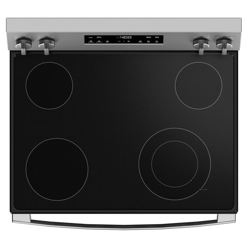 GE 30-inch Freestanding Electric Range with Steam Clean GRF40HSVSS IMAGE 4