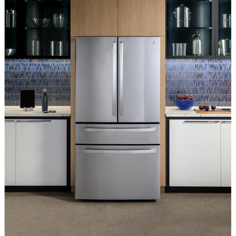 GE Profile 36-inch, 29 cu. ft. Freestanding French 4-Door Refrigerator with WiFi PGD29BYTFS IMAGE 11