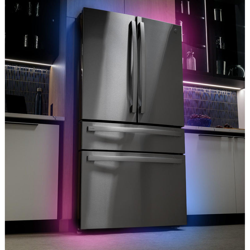 GE Profile 36-inch, 29 cu. ft. Freestanding French 4-Door Refrigerator with WiFi PGD29BYTFS IMAGE 12