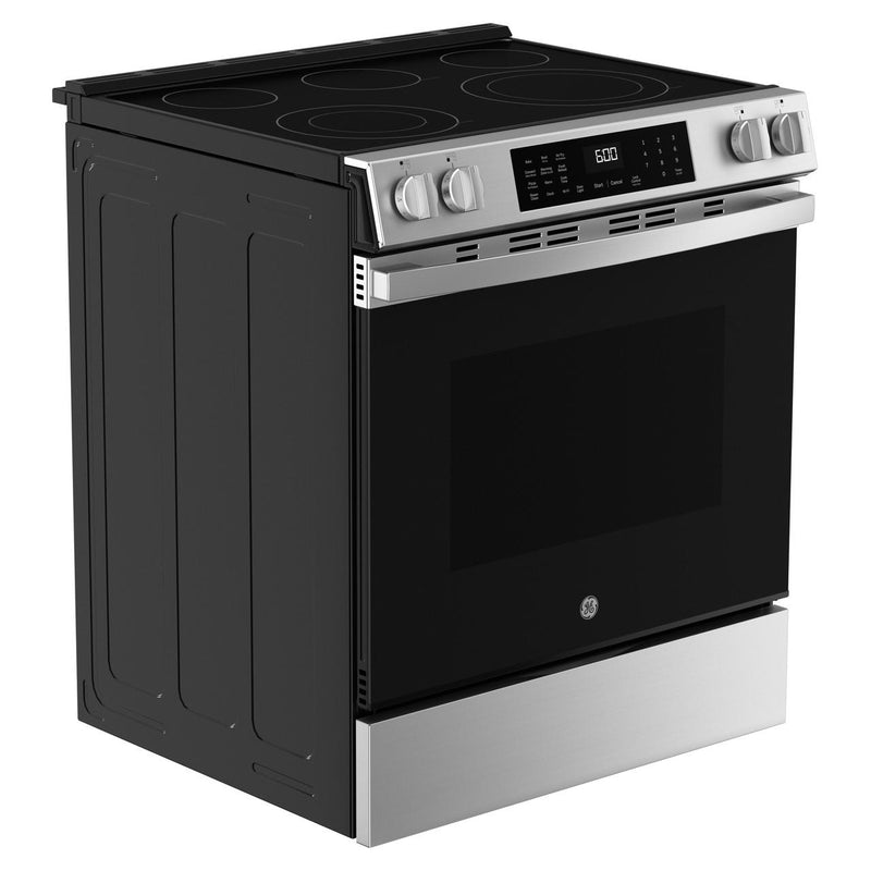GE 30-inch Slide-in Electric Range with Convection Technology GRS60LAVFS IMAGE 13