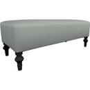 Best Home Furnishings Ryker 9930E2P Bench With Two (2) Pillows - Power Blue/Espresso IMAGE 1