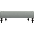 Best Home Furnishings Ryker 9930E2P Bench With Two (2) Pillows - Power Blue/Espresso IMAGE 2