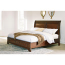 Signature Design by Ashley Trellington B716B1 Queen Sleigh Storage Bed IMAGE 5