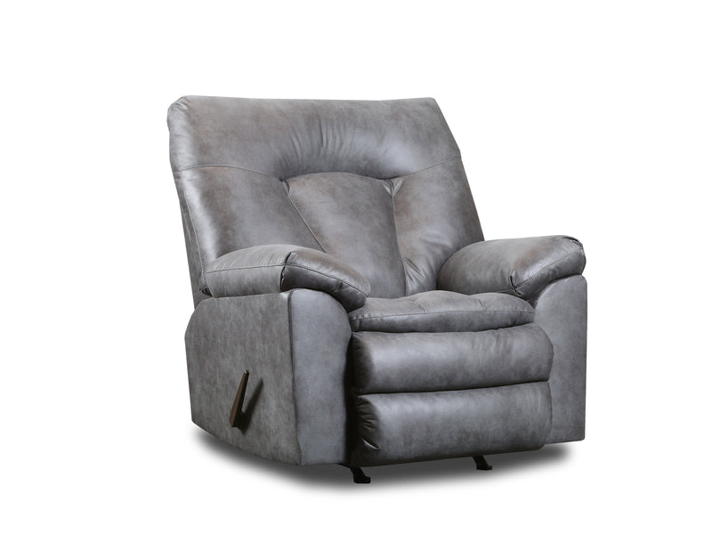 1008 271-14 Southern Motion Bennet  Manual  Rocker Recliner in Amos Gunmetal