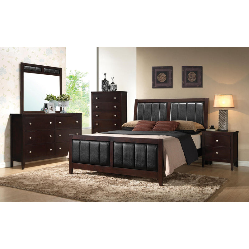  Coaster Furniture Carlton 202091Q 6 pc Queen Upholstered Bedroom Set IMAGE 1
