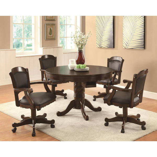  Coaster Furniture Turk 100871 5 pc Game Set IMAGE 1