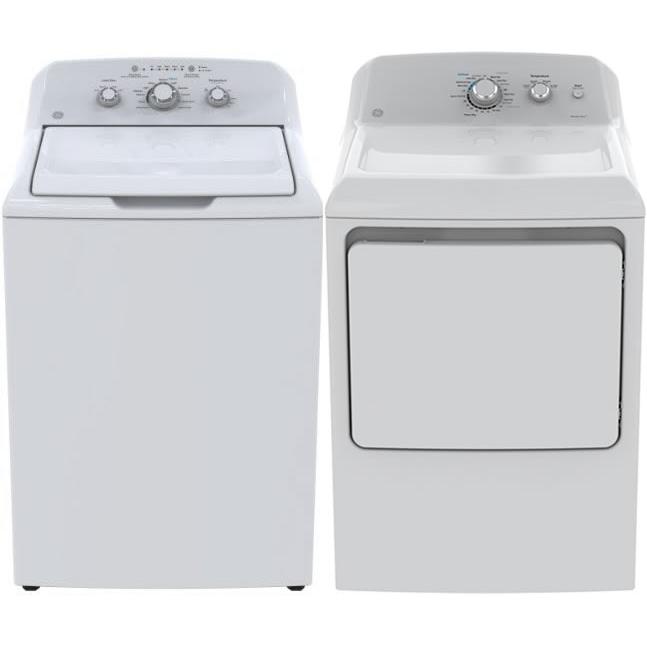 GE Laundry GTW330BMMWW, GTD40EBMKWW IMAGE 1