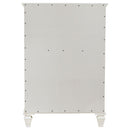  Coaster Furniture Sandy Beach 201305 5-Drawer Bedroom Chest - Cream White IMAGE 6
