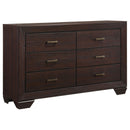  Coaster Furniture Kauffman 204390KE 6 pc King Bedroom Set with Storage IMAGE 4