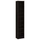  Coaster Furniture Eliam 800285 71-inch 9-shelf Bookcase - Cappuccino IMAGE 1