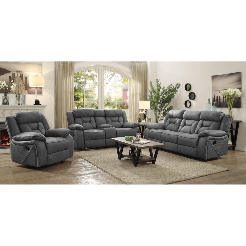  Coaster Furniture Higgins 602261 2 pc Reclining Living Room Set IMAGE 2