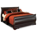  Signature Design by Ashley Huey Vineyard Queen Sleigh Bed B128-77/B128-74/B128-98 IMAGE 1