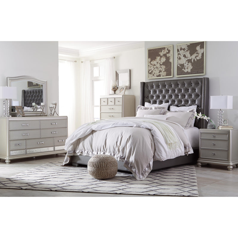 Signature Design by Ashley Coralayne B650B30 6 pc King Upholstered Bedroom Set IMAGE 1