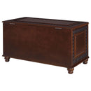  Coaster Furniture Finlay 900012 Cedar Chest - Dark Tobacco IMAGE 9