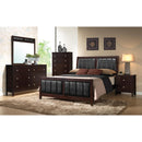 Coaster Furniture Carlton 202094 Dresser Mirror - Cappuccino IMAGE 3