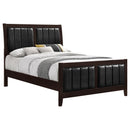  Coaster Furniture Carlton 202091KE Wood Eastern King Panel Bed - Cappuccino IMAGE 2