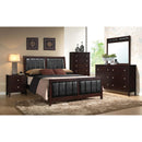  Coaster Furniture Carlton 202091KE Wood Eastern King Panel Bed - Cappuccino IMAGE 5