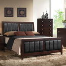  Coaster Furniture Carlton 202091Q Wood Queen Panel Bed - Cappuccino IMAGE 4