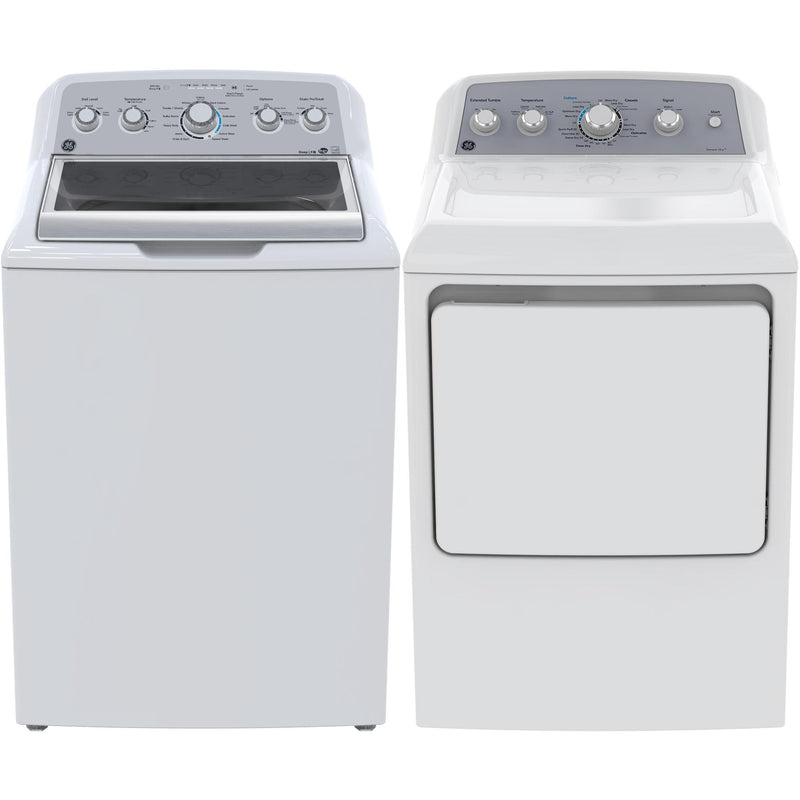 GE Laundry GTW575BMMWS, GTD45EBMKWS IMAGE 1
