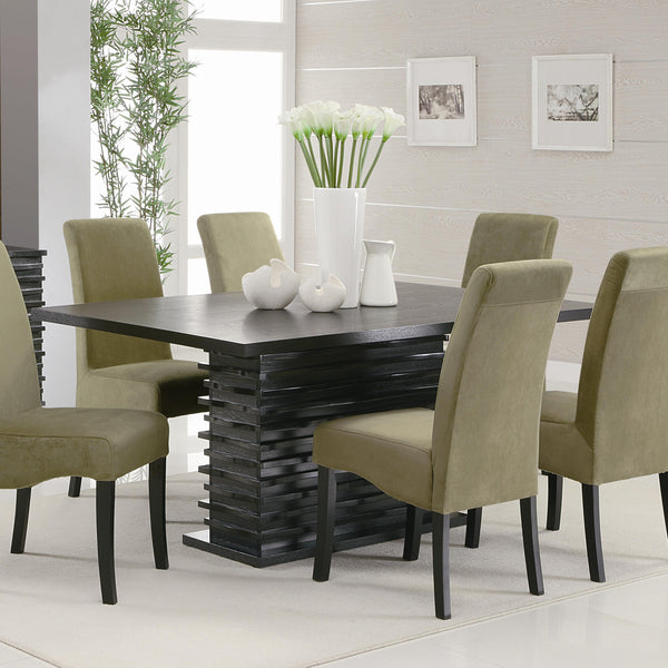 Coaster Furniture Stanton Dining Table with Pedestal Base 102061 IMAGE 1