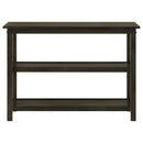 Coaster Furniture Rachelle 5910 2-shelf Wood Entryway Console Table - Deep Merlot IMAGE 2