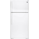 GE 28-inch, 14.6 cu. ft. Top Freezer Refrigerator GTS15CTHRWW IMAGE 1