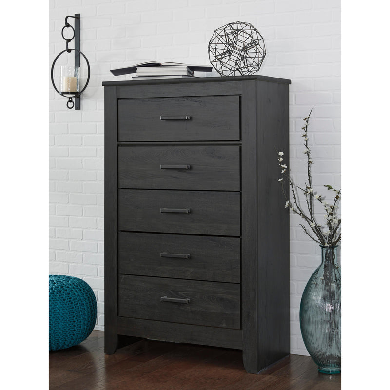  Signature Design by Ashley Brinxton B249B21 7 pc Queen Panel Bedroom Set IMAGE 5