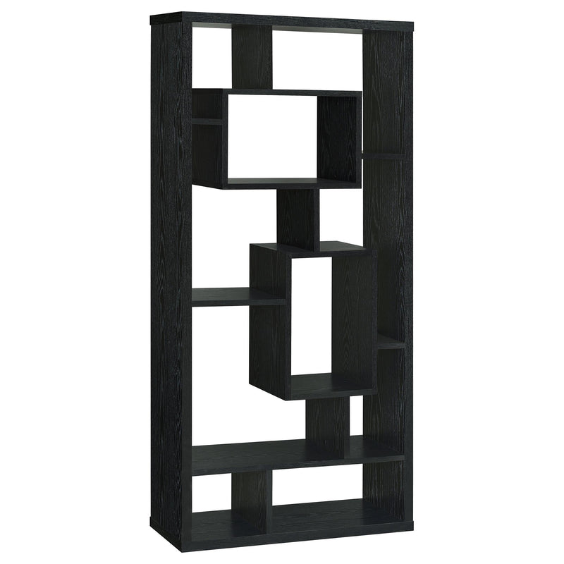 Coaster Furniture Linbrook 800262 67-inch 8-shelf Bookshelf - Black Oak IMAGE 4