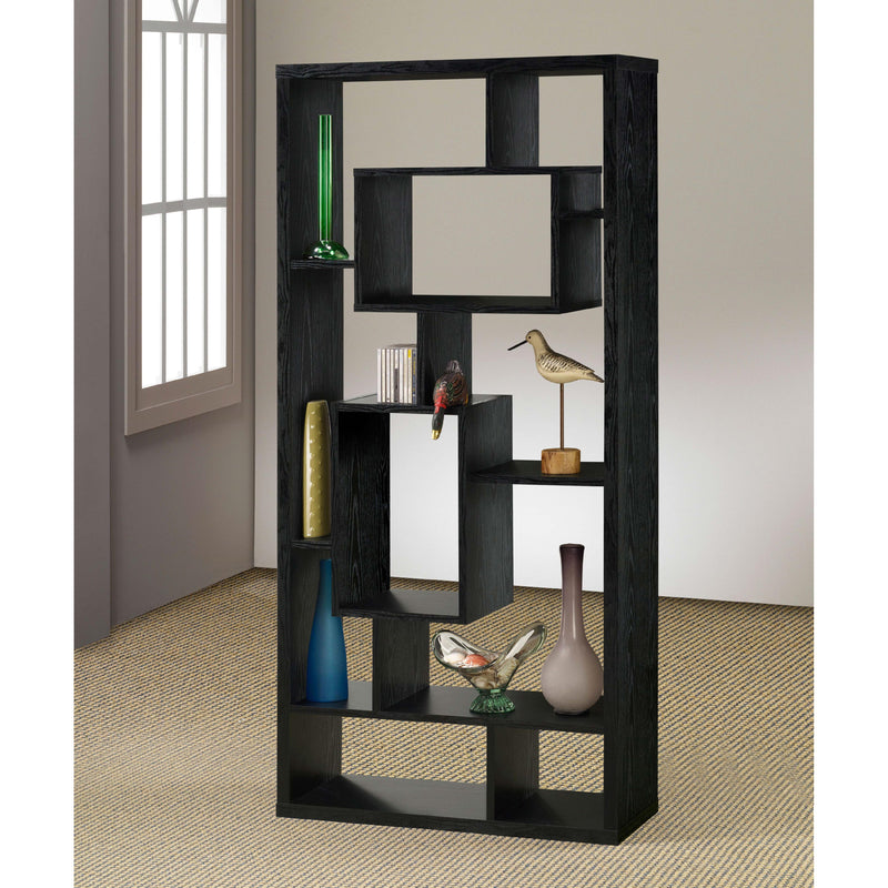 Coaster Furniture Linbrook 800262 67-inch 8-shelf Bookshelf - Black Oak IMAGE 7