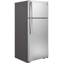 GE 28-inch, 17.5 cu. ft. Top Freezer Refrigerator GTS18GSHSS IMAGE 4