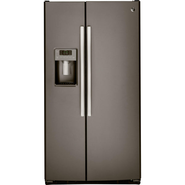 GE 36-inch, 25.3 cu. ft. Side-by-Side Refrigerator with Ice and Water GSS25GMHES IMAGE 1