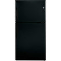 GE 33-inch, 21.2 cu. ft. Top Freezer Refrigerator GTE21GTHBB IMAGE 1