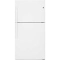 GE 33-inch, 21.2 cu. ft. Top Freezer Refrigerator GTE21GTHWW IMAGE 1