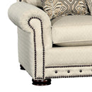 Mayo Furniture Stationary Fabric Sofa 2900F10 Sofa - Starla Pearl IMAGE 2