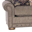 Mayo Furniture Stationary Fabric Sofa 2900F10 Sofa - Manor Moss IMAGE 2