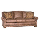 Mayo Furniture Stationary Fabric Sofa 2900F10 Sofa - Palance Chestnut IMAGE 1