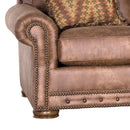 Mayo Furniture Stationary Fabric Sofa 2900F10 Sofa - Palance Chestnut IMAGE 2