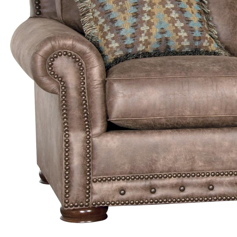 Mayo Furniture Stationary Fabric Sofa 2900F10 Sofa - Palance Silt IMAGE 2