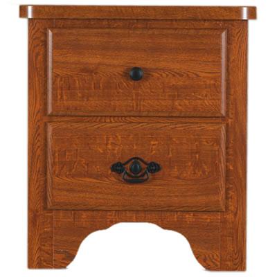Perdue Woodworks Cottage 2-Drawer Nightstand 54212 IMAGE 1