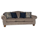 Mayo Furniture Stationary Fabric Sofa 3180F10 Sofa - Muse Pecan IMAGE 1