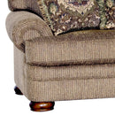 Mayo Furniture Stationary Fabric Sofa 3620F10 Sofa - Alba Caramel IMAGE 1