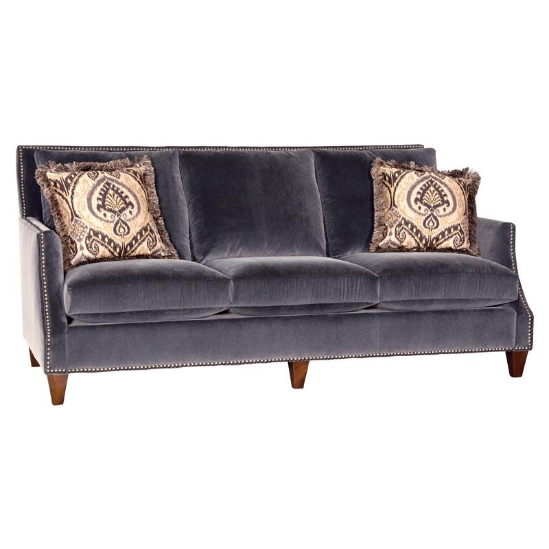 Mayo Furniture Stationary Fabric Sofa 4490F10 Sofa - Lana Moonrock IMAGE 1