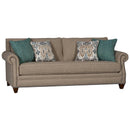 Mayo Furniture Stationary Fabric Sofa 7240F10 Sofa - Baird Flax IMAGE 1